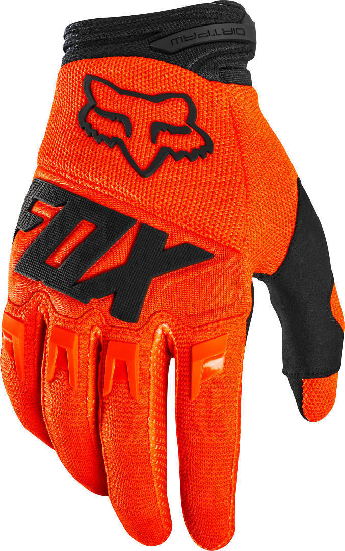 FOX Dirtpaw Race Gants Motocross Noir Orange XL