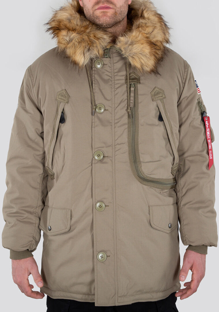 Alpha Industries Polar Veste Beige S