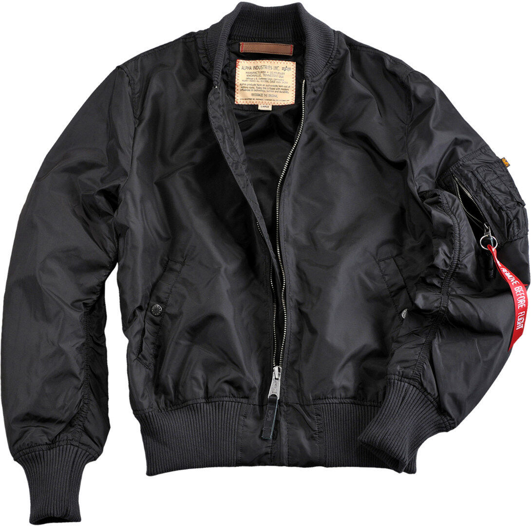 Alpha Industries MA-1 TT Veste Noir 2XS