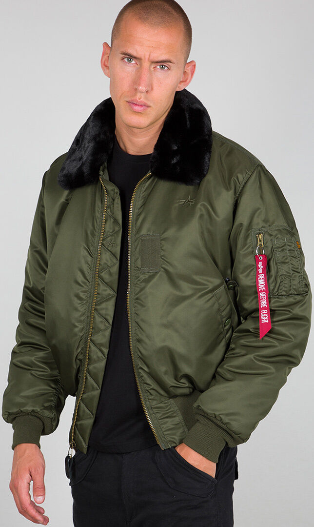 Alpha Industries B 15 Veste Vert M