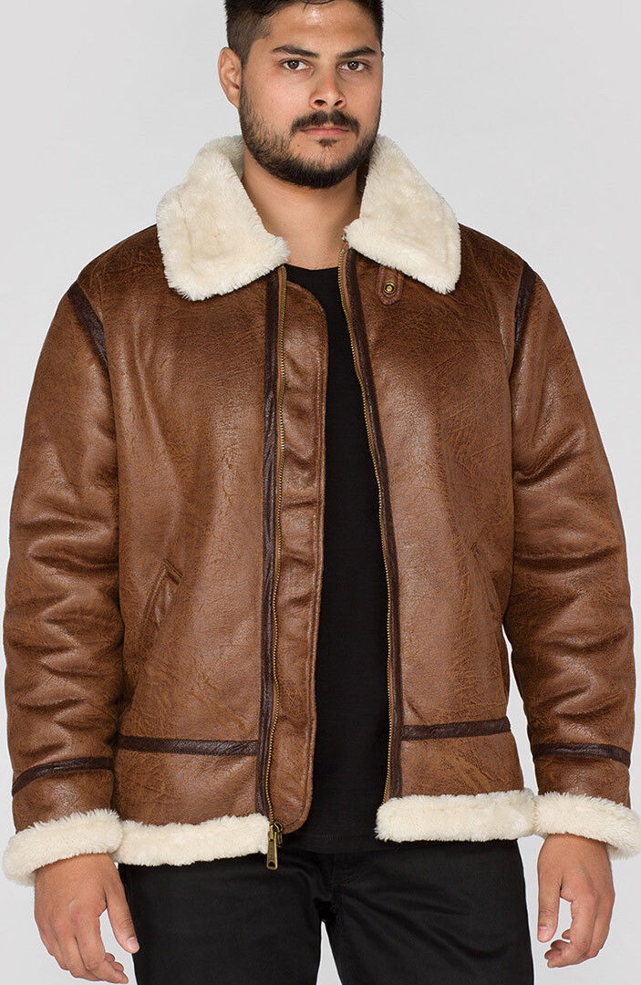 Alpha Industries B3 FL Veste Brun S