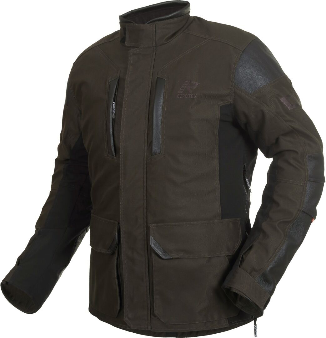 Rukka Melfort Gore-Tex Motorcycle Textile Jacket Veste textile de moto Brun 58