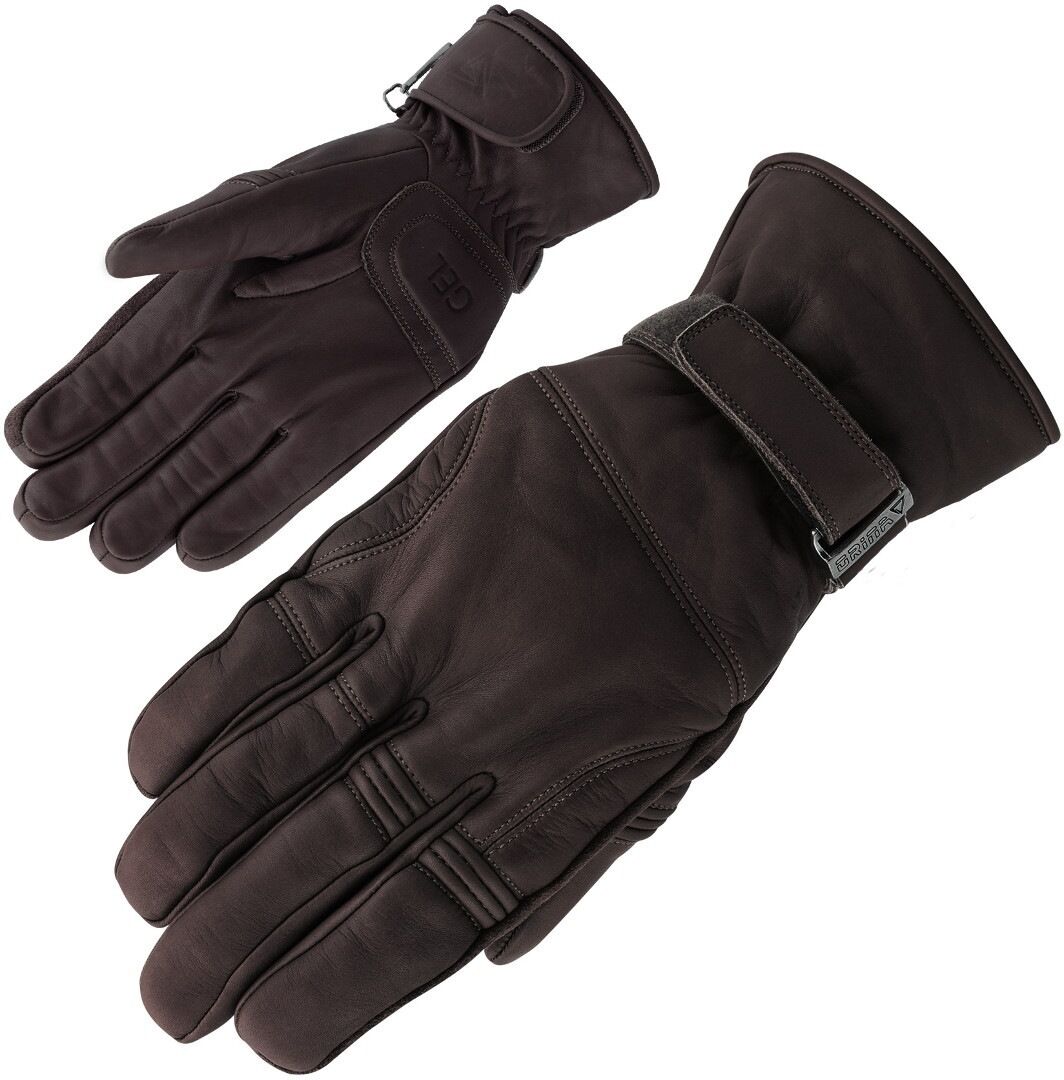 Orina Midway Gants de moto imperméables Brun 2XL