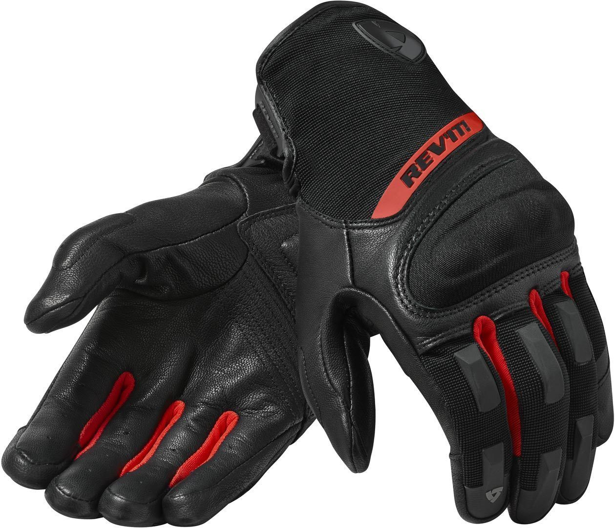 Revit Striker 3 Gants de motocross Noir Rouge 2XL