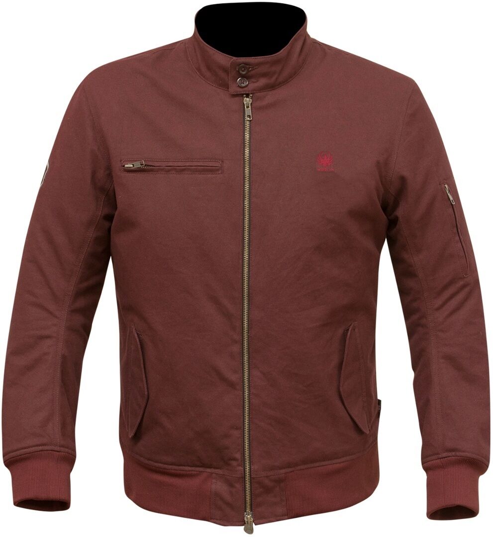 Merlin Wesley Veste Textile moto Rouge S