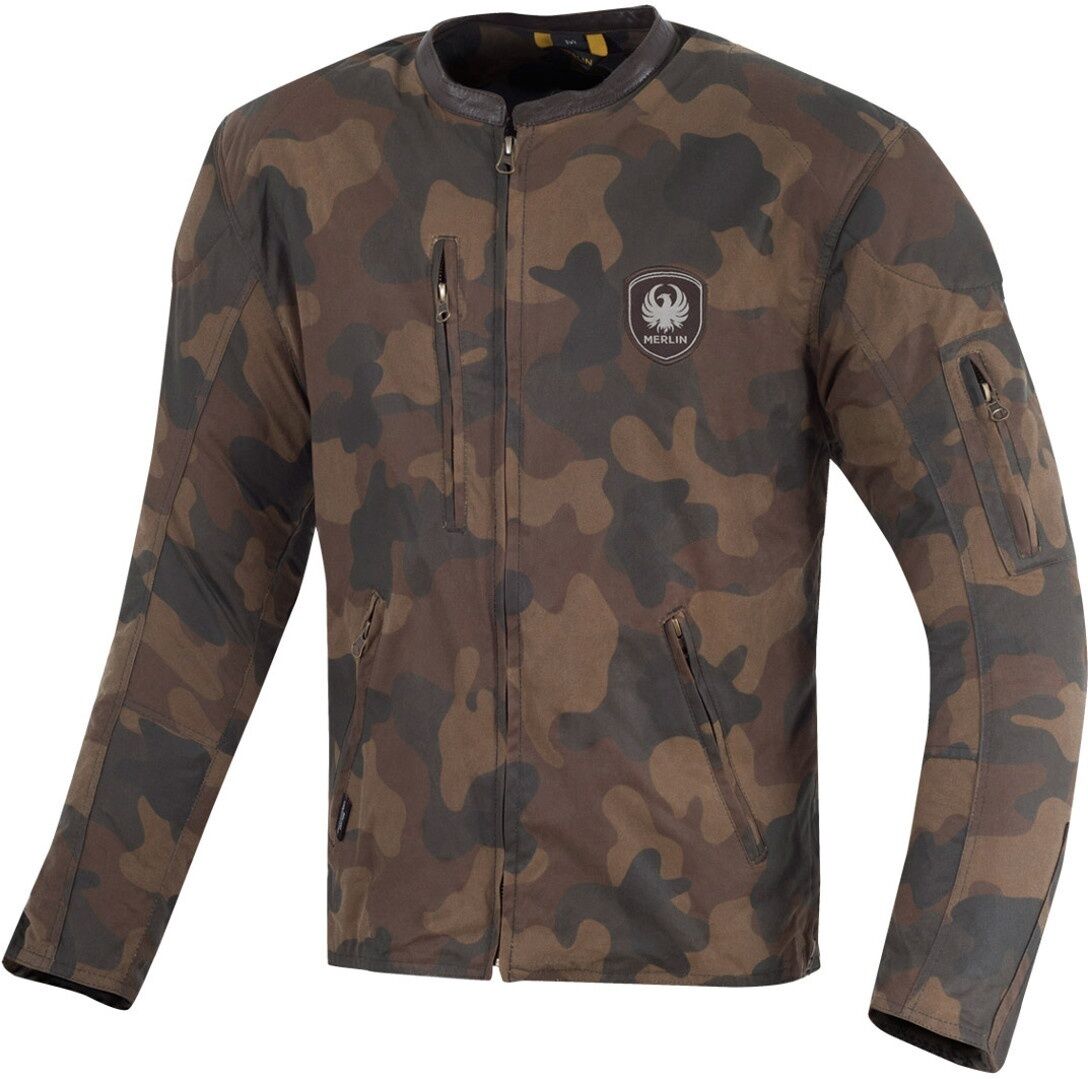 Merlin Covert Camo Veste de ciré Brun L