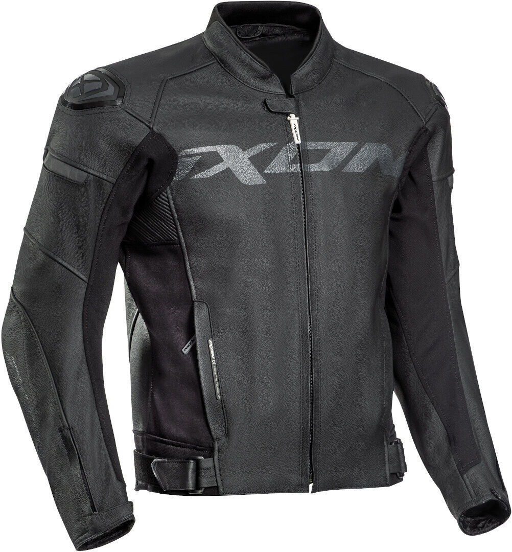 Ixon Sparrow Veste de moto en cuir Noir M