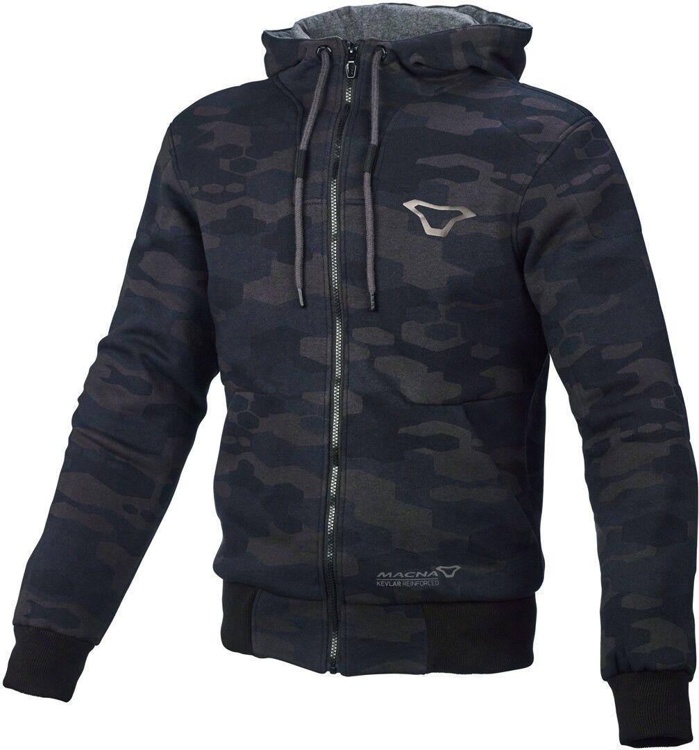 Macna Nuclone Moto Zip Hoodie Noir Multicolore XL