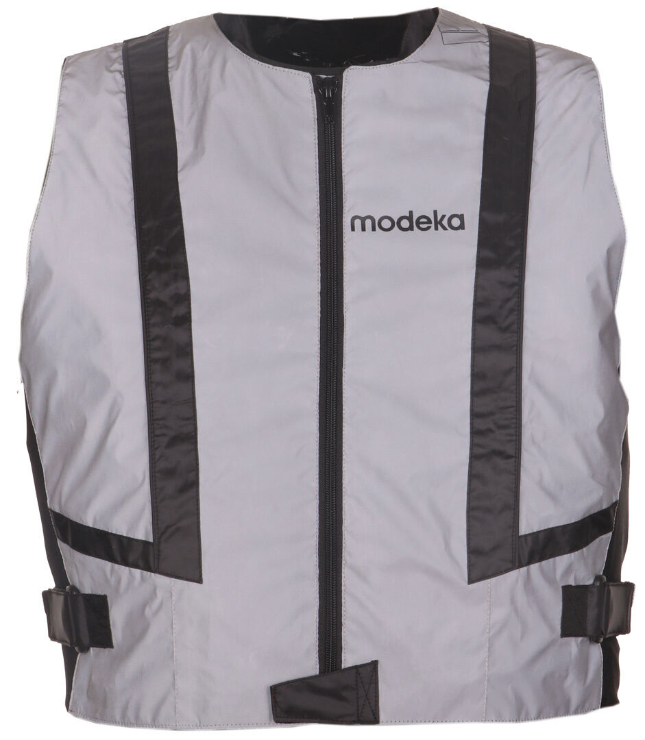 Modeka Doc Silver Avertissement Vest Gris L