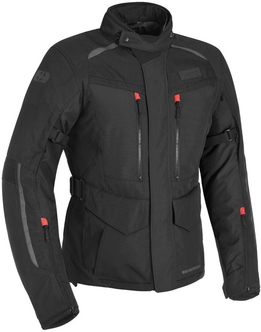 Oxford Continental Veste textile de moto Noir 3XL