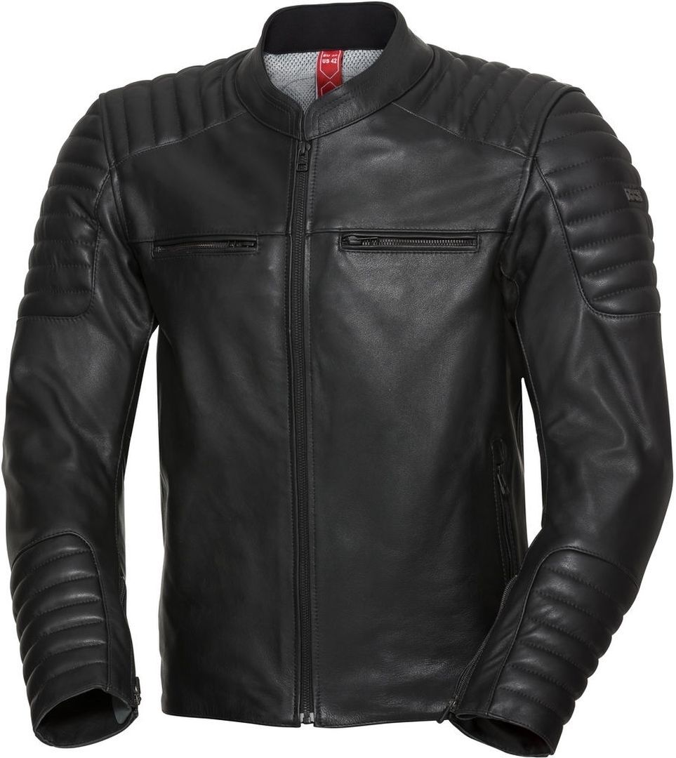 IXS Classic LD Dark Veste de moto en cuir Noir 58