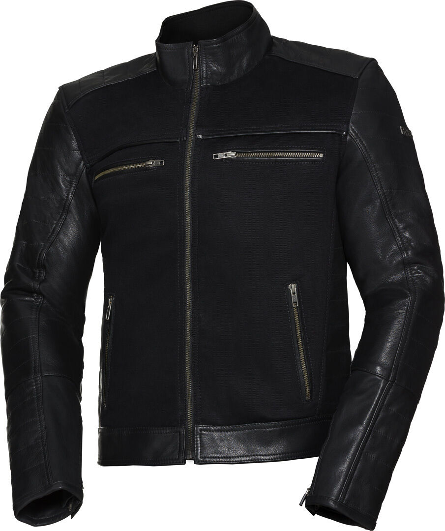 IXS Classic LT Jimmy Veste de moto en cuir Noir 48