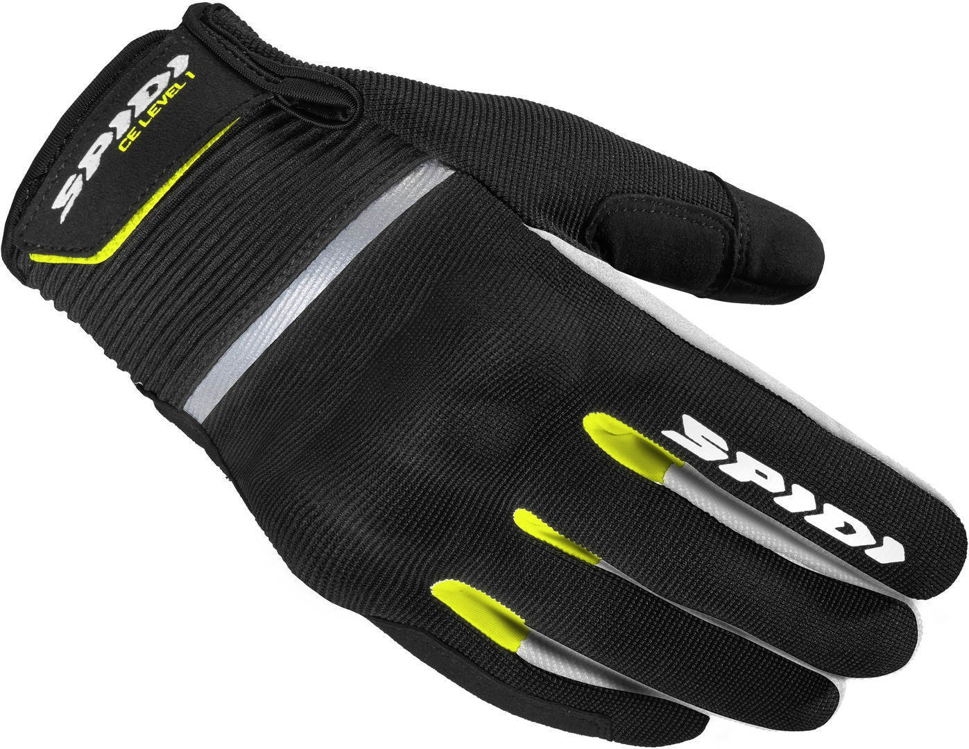 Spidi Flash Gants de moto Noir Jaune L