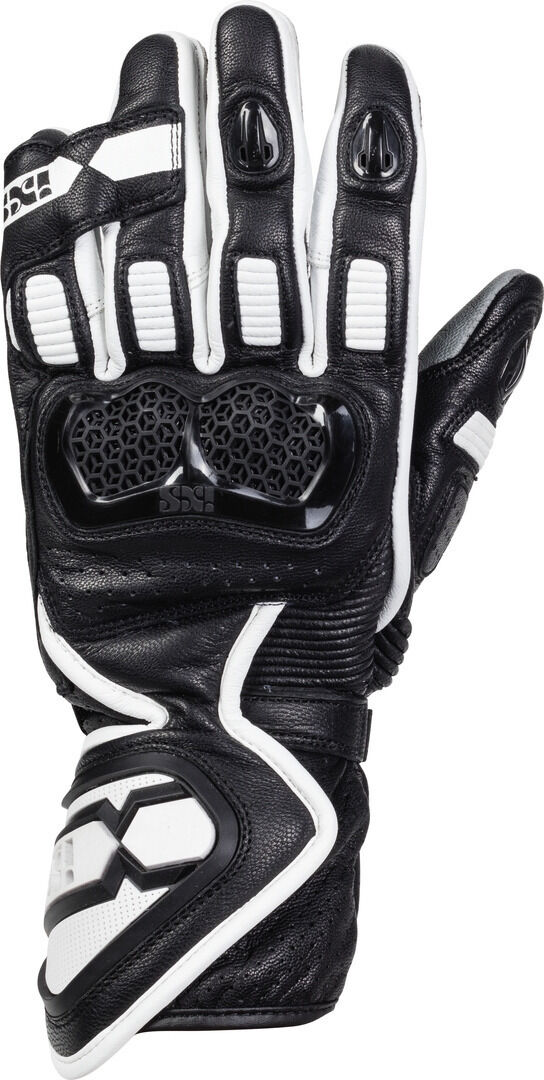 IXS Sport LD RS-200 2.0 Mesdames les gants de moto Noir Blanc S