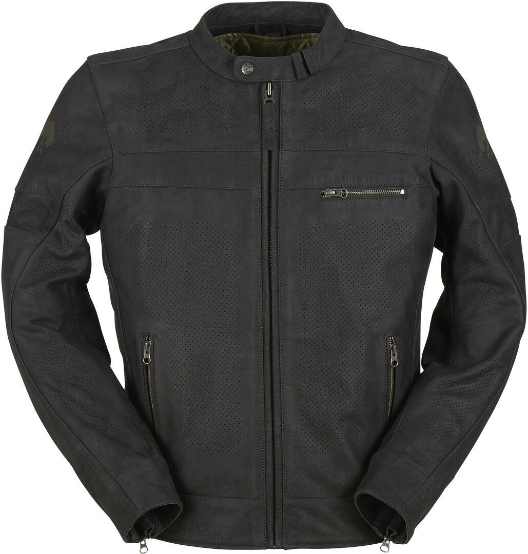 Furygan Shepard Vented Veste en cuir de moto Noir L