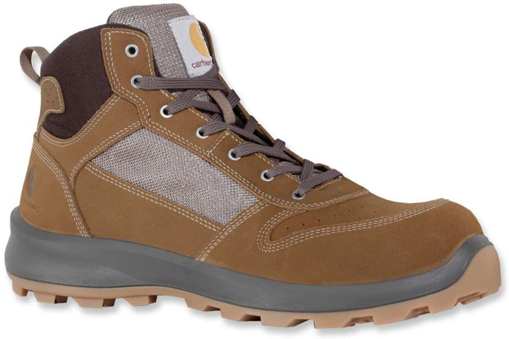 Carhartt Mid S1P Safety Bottes Brun 38