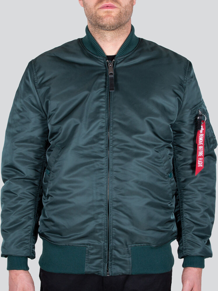 Alpha Industries MA-1 VF 59 Long veste Vert Bleu 2XL