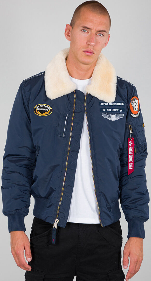 Alpha Industries Injector III Air Force veste Bleu M