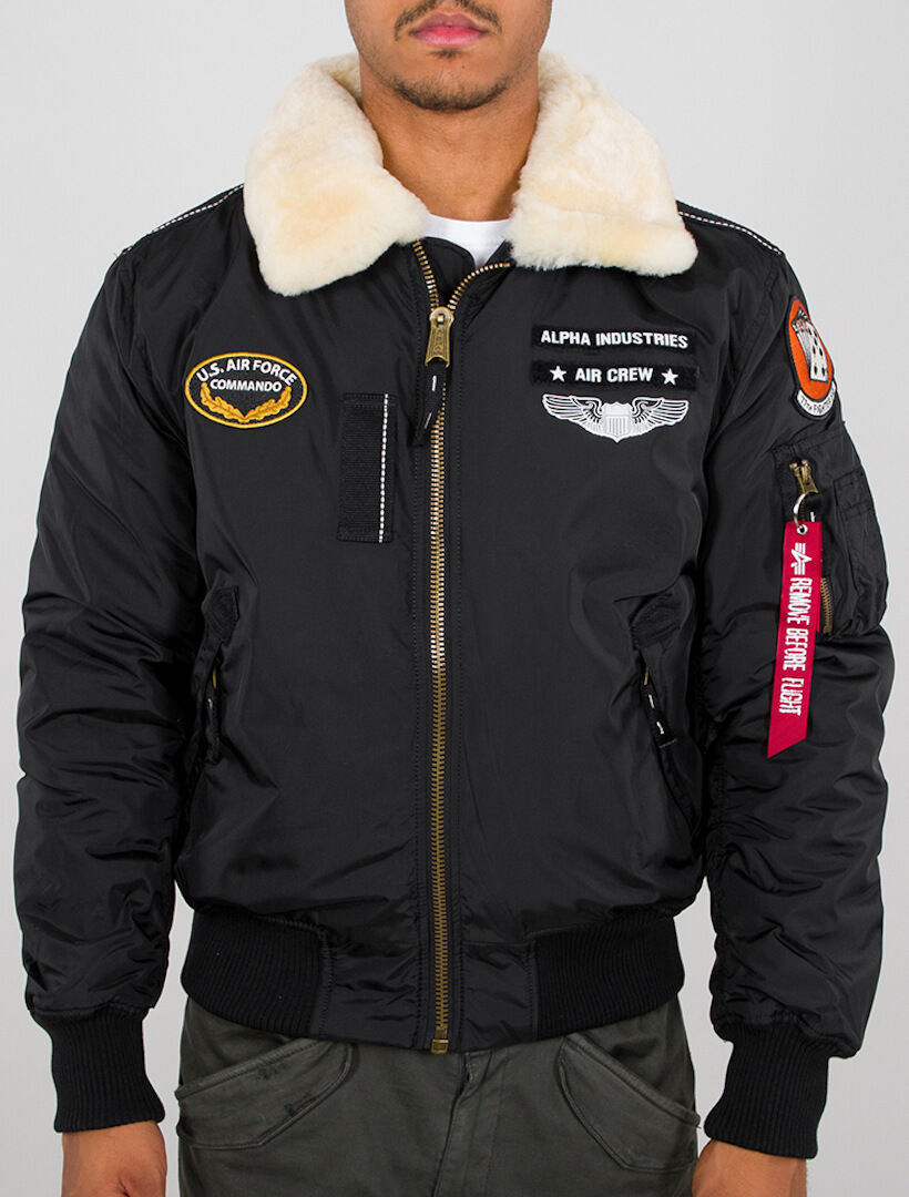 Alpha Industries Injector III Air Force veste Noir M