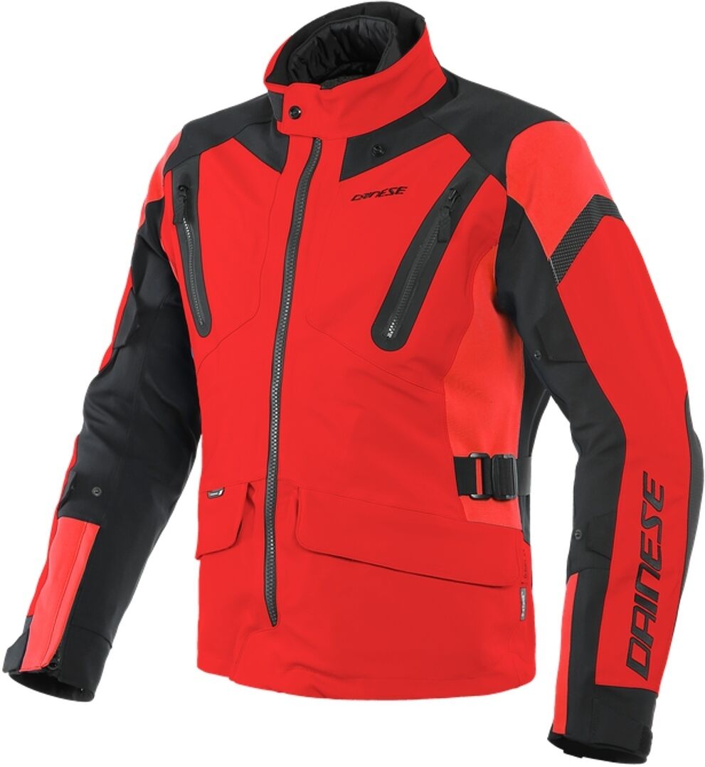 Dainese Tonale D-Dry Veste textile de moto Noir Rouge 58