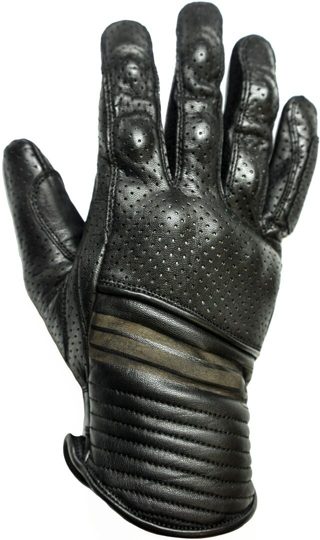 Helstons Corporate gants de moto d'été perforés Noir 2XL