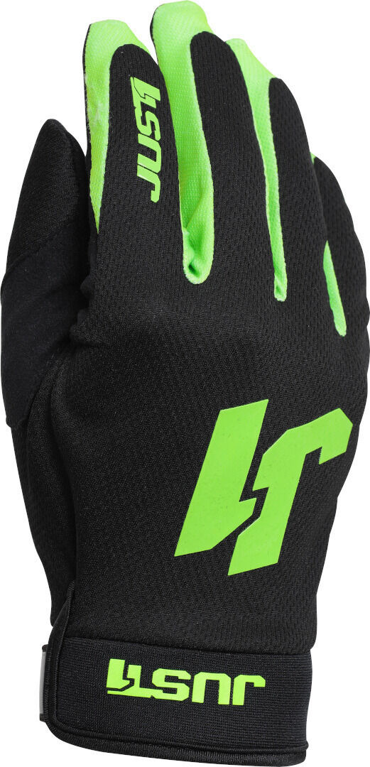 Just1 J-Flex Gants Motocross Noir Vert XS