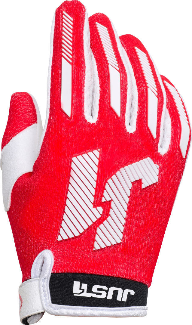 Just1 J-Force X Gants Motocross Blanc Rouge L