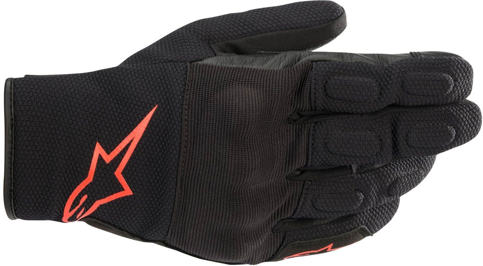 Alpinestars S Max Drystar Gants de moto imperméables Noir Rouge S