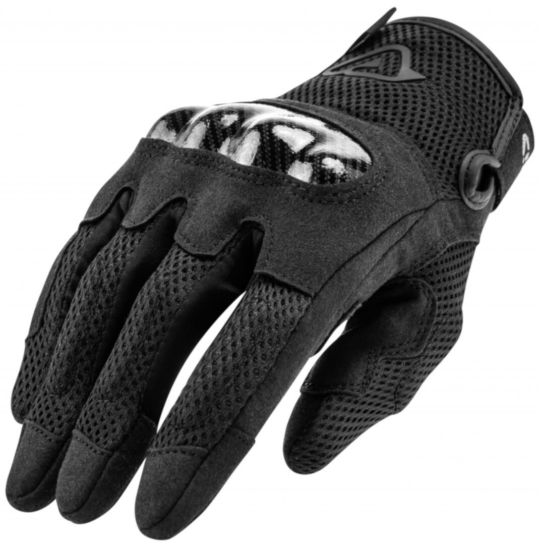 Acerbis Ramsey My Vented Motorcycle Gloves Gants de moto Noir S