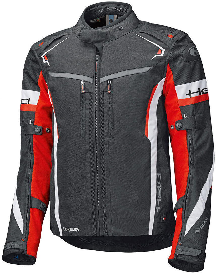 Held Imola ST Motorcycle Textile Jacket Veste textile moto Noir Blanc Rouge 3XL