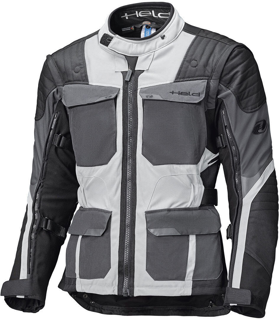 Held Mojave Top Veste textile de moto Noir Gris 6XL