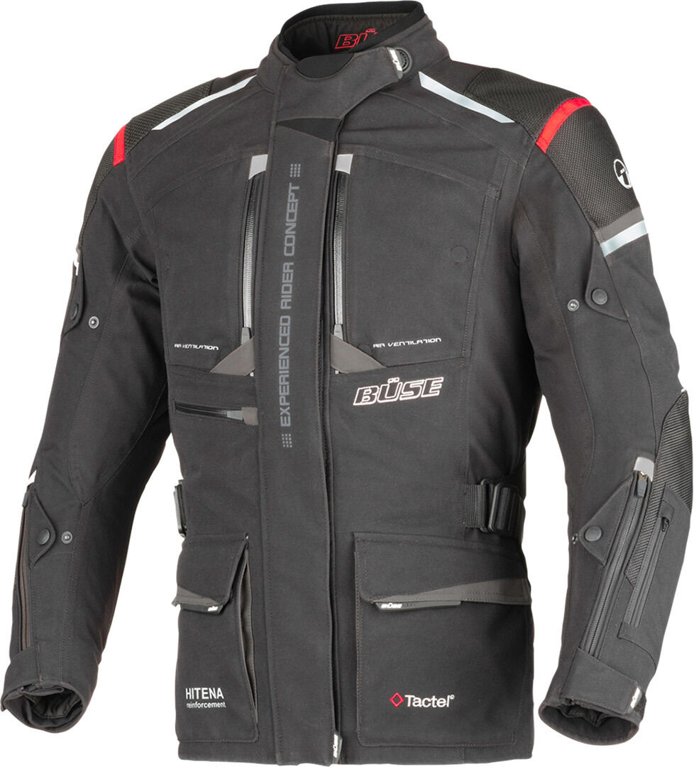 Büse Nova Veste textile de moto de dames Noir Rouge 40