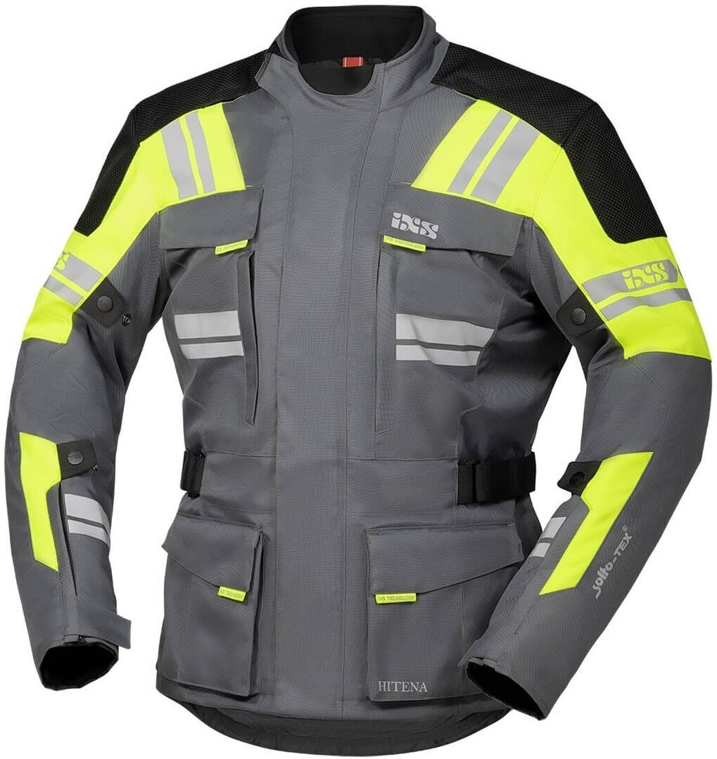 IXS Tour Blade-ST 2.0 Veste textile de moto Gris Jaune L