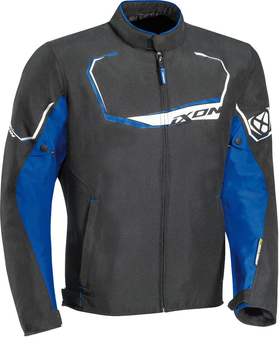 Ixon Challenge Veste textile de moto Noir Bleu L