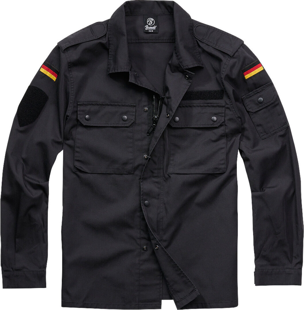 Brandit BW veste chemisier de champ Noir L