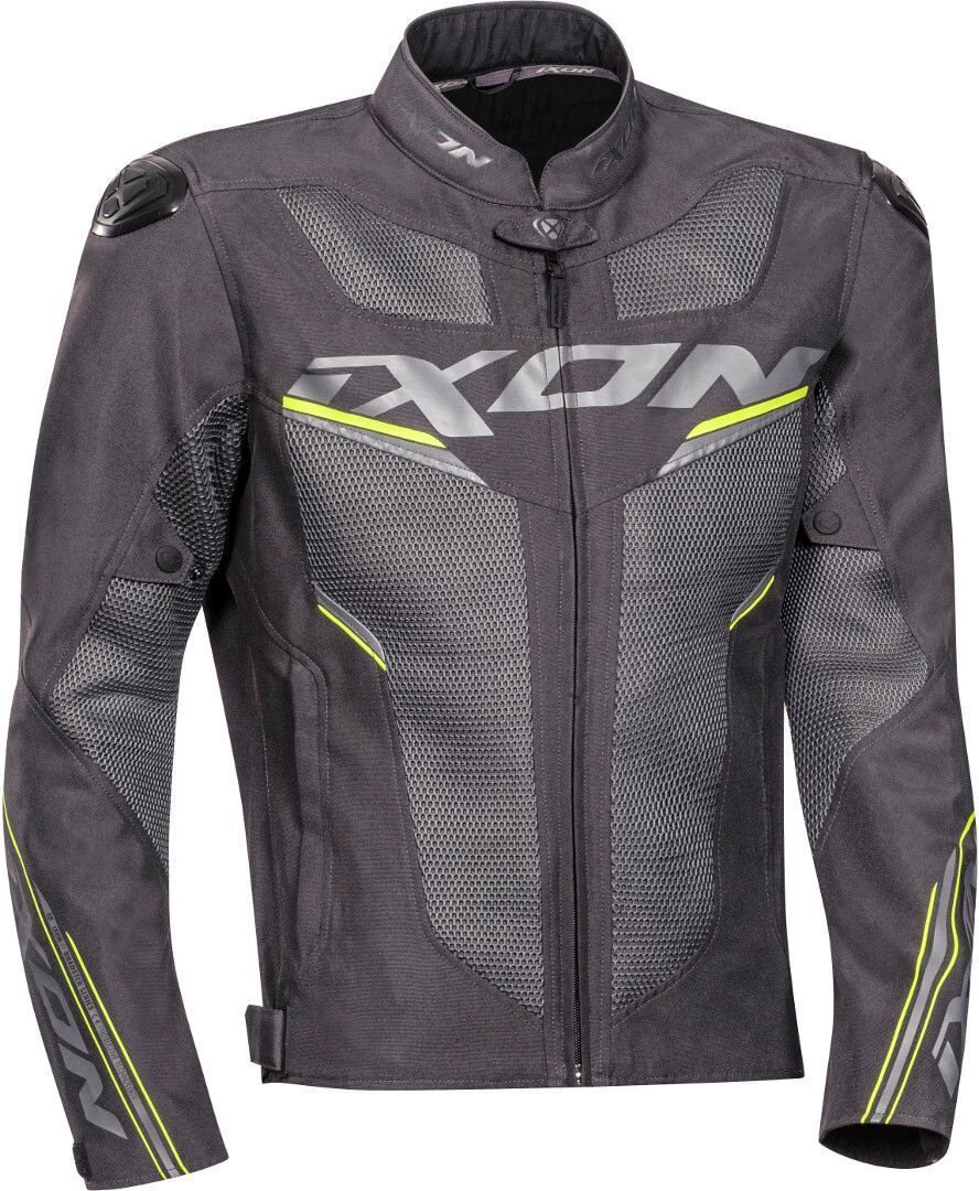 Ixon Draco Veste textile de moto Noir Gris XL