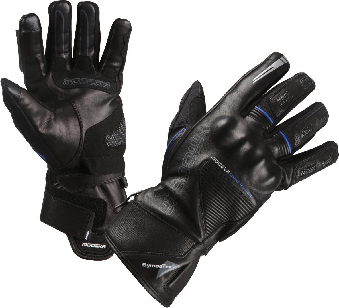 Modeka Nerano Gants de moto Noir L