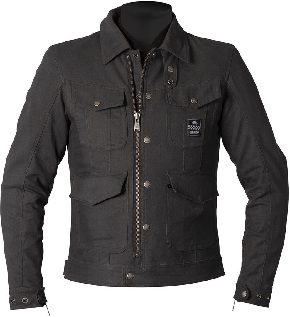 Helstons Yard Veste textile de moto Gris L