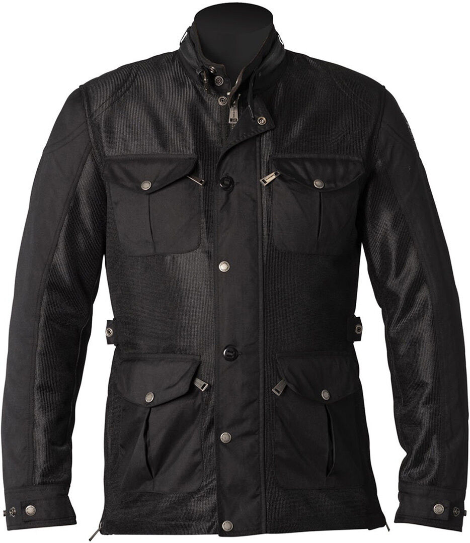 Helstons Field Mesh Veste textile de moto Noir 2XL