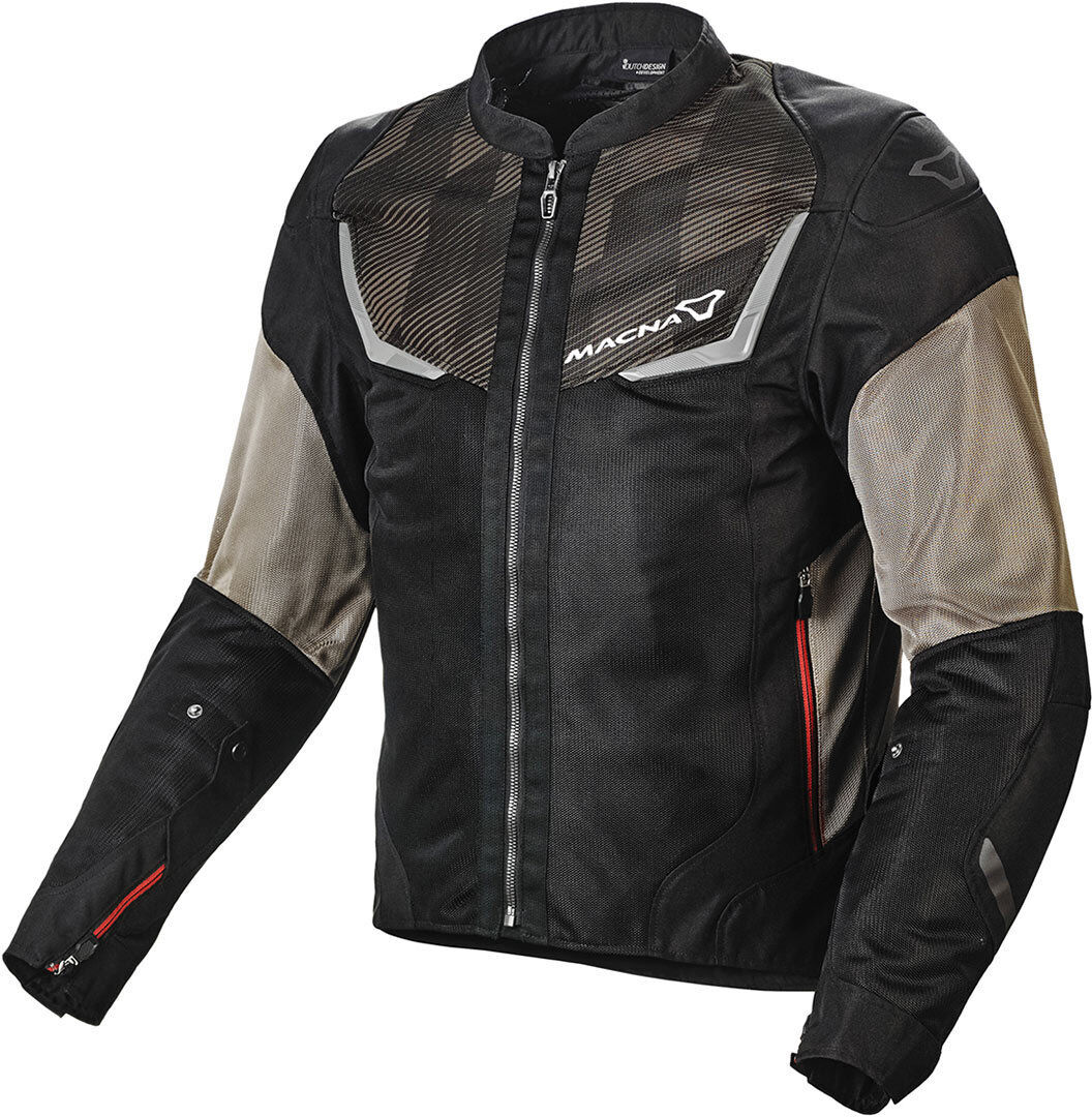 Macna Orcano Veste textile de moto Noir Brun XL