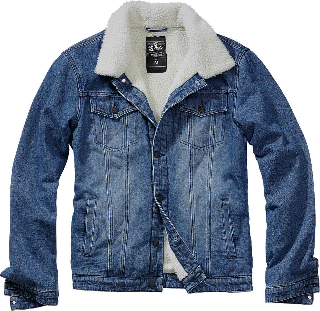 Brandit Sherpa Denim Veste Bleu 4XL