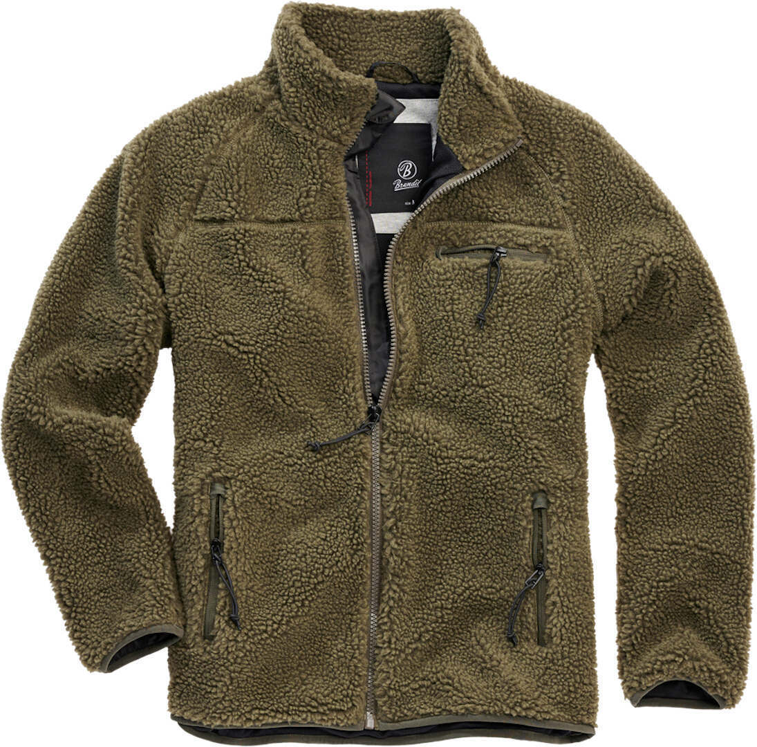 Brandit Teddyfleece Veste Vert 3XL