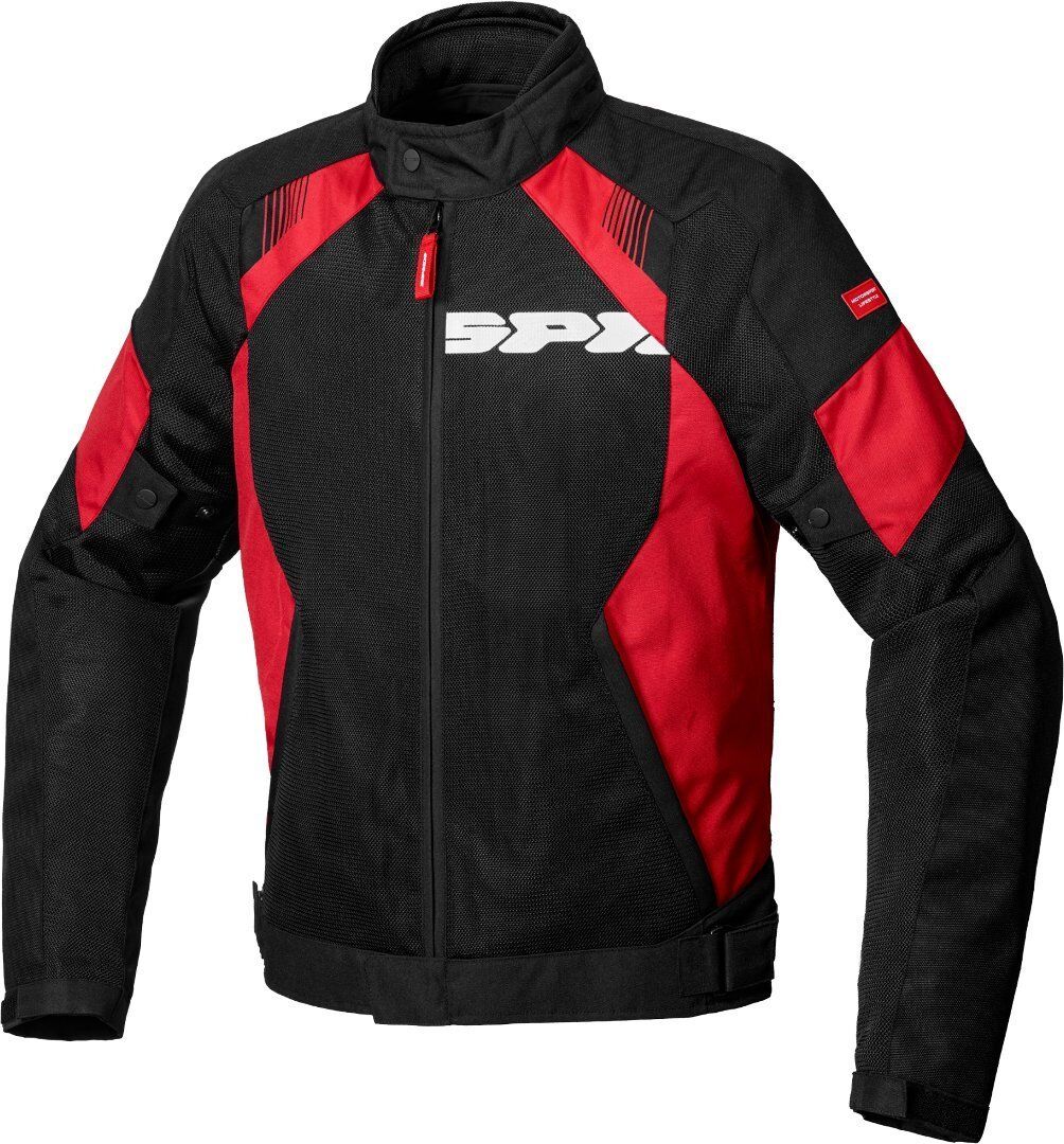 Spidi Flash Evo Net WindOut Veste textile de moto Noir Rouge 3XL