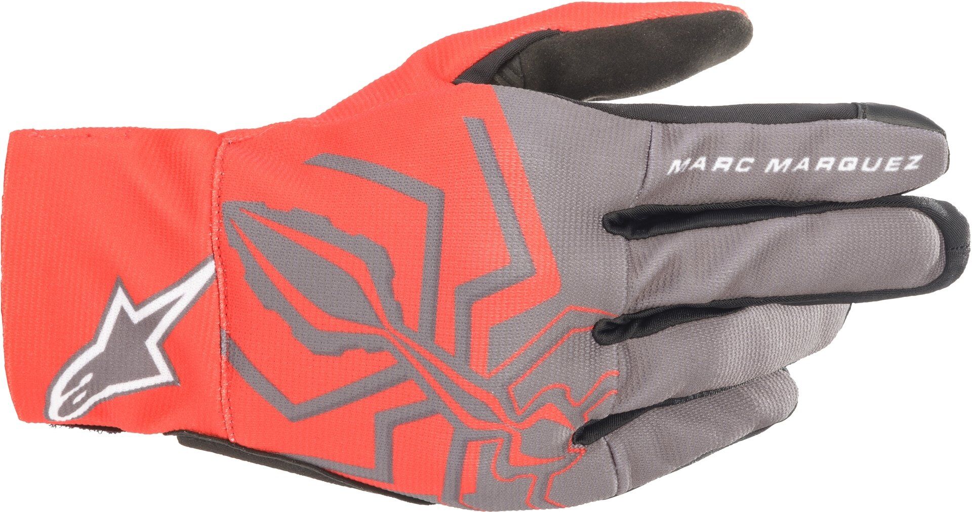 Alpinestars MM93 Aragon Ant Gants de moto Gris Rouge 2XL