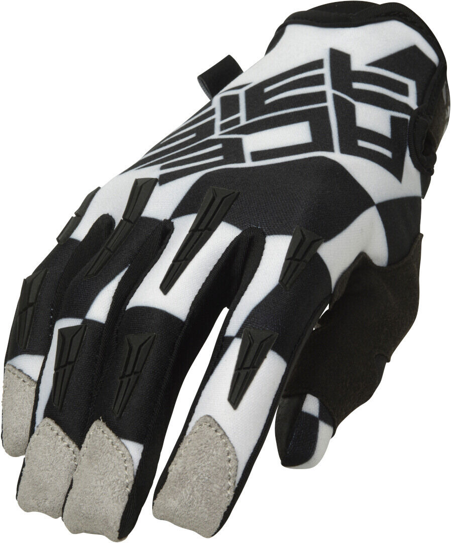 Acerbis MX X-H Motorcycle Gloves Gants de moto Noir Blanc L