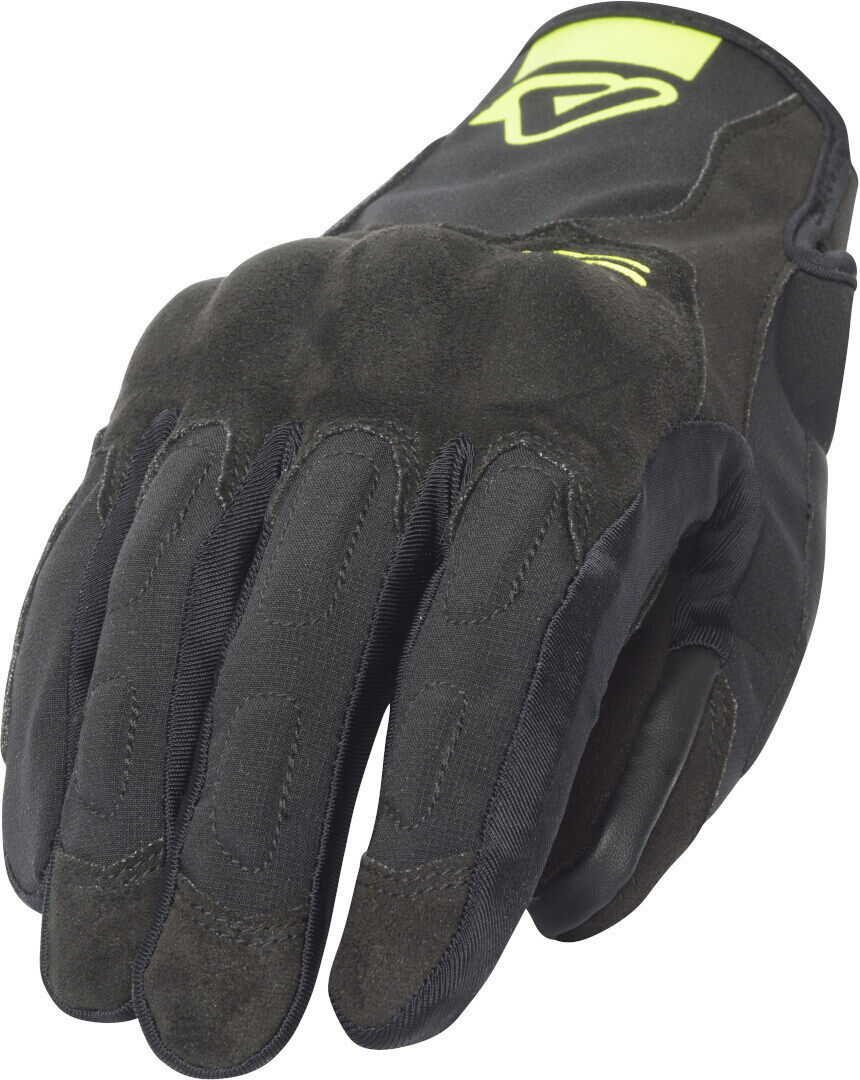Acerbis Scrambler Motorcycle Gloves Gants de moto Noir Jaune M