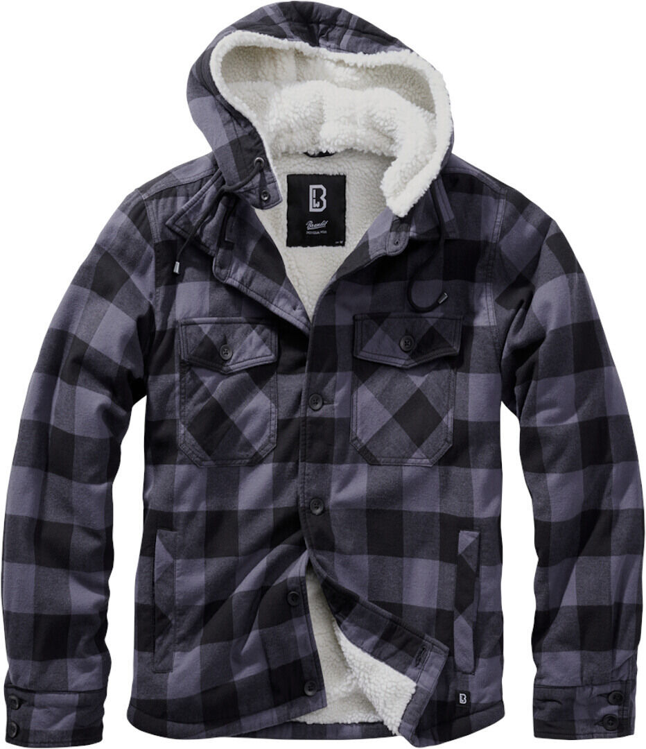 Brandit Lumber Veste Noir Gris L