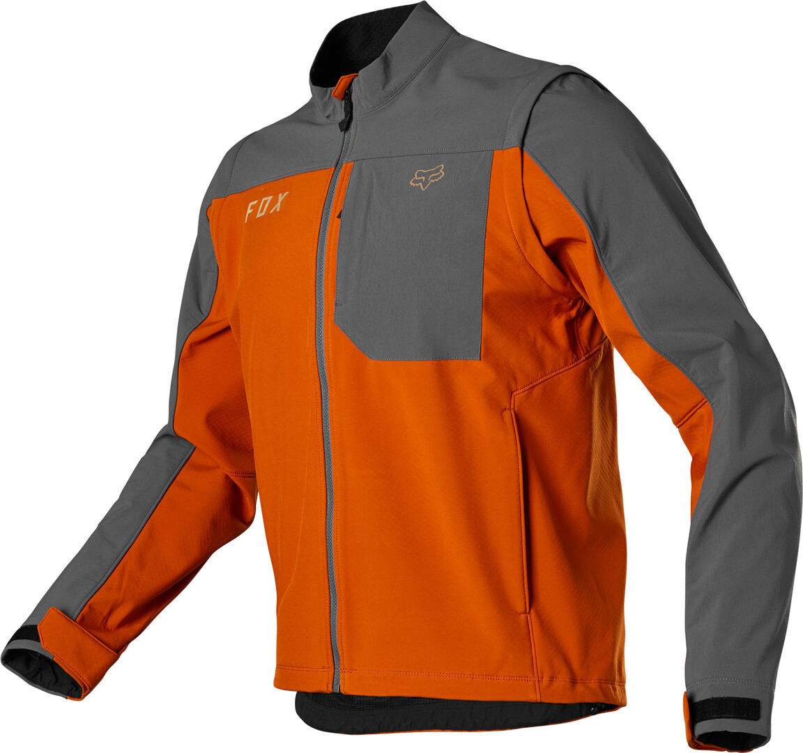 FOX Legion Softshell Veste Motocross Noir Orange S