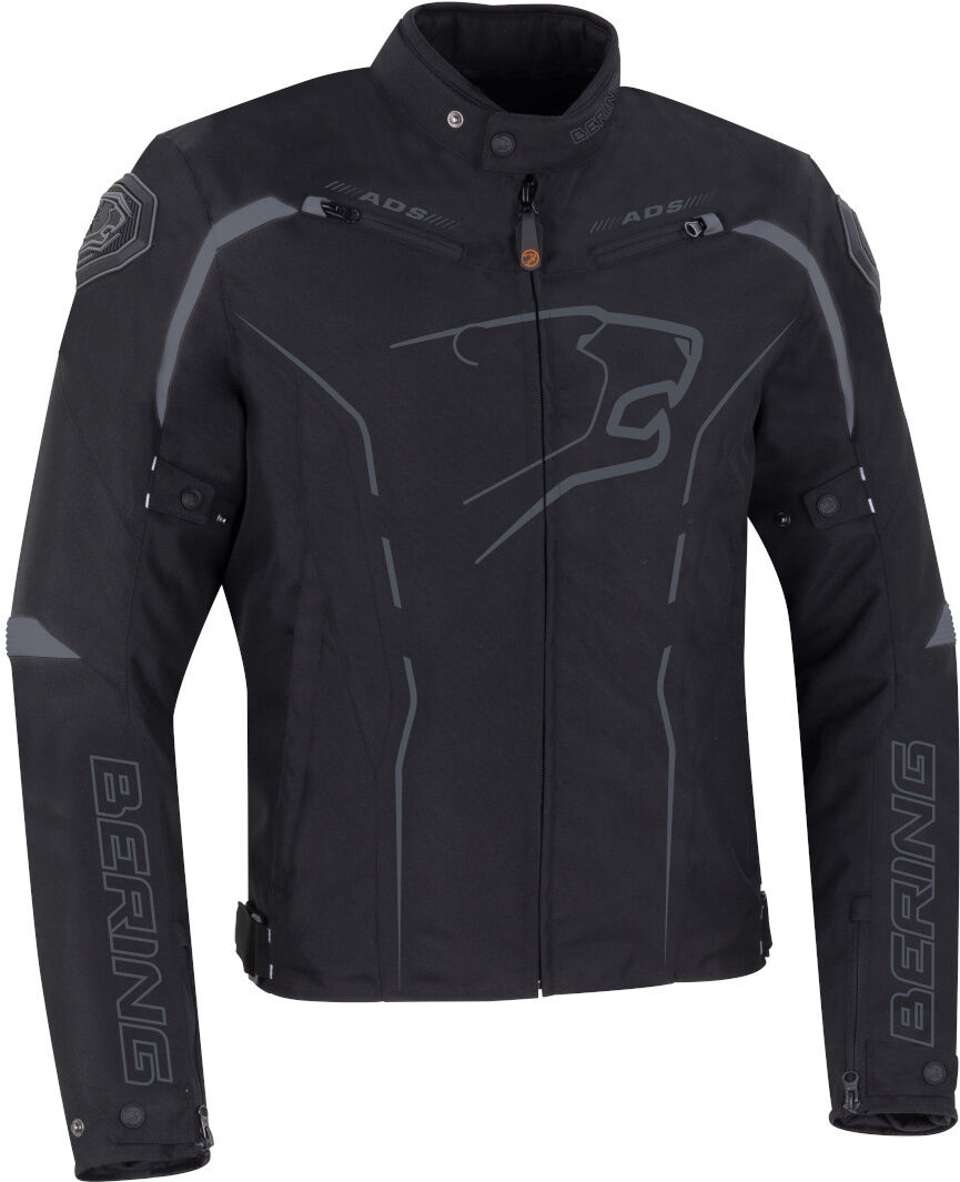 Bering Kaloway Veste textile de moto Noir Gris S