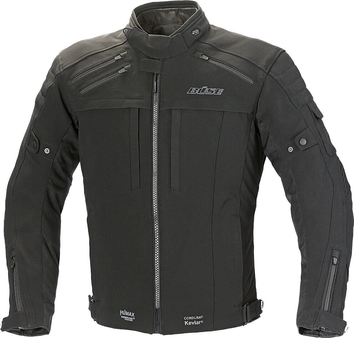 Büse Nardo III Veste textile moto Noir 62